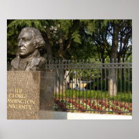 Washington, DC, statue de George Washington,