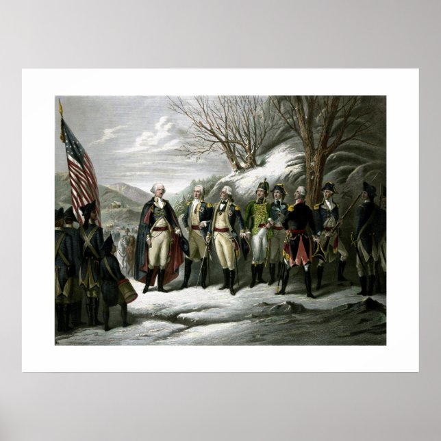 Poster Washington et ses généraux (Devant)