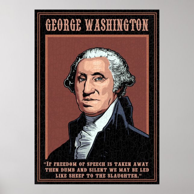 Poster Washington - Liberté d'expression (Devant)