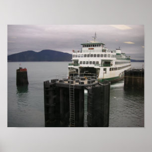 Poster Washington State Ferry