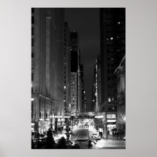 Poster Washington Street - Chicago, IL