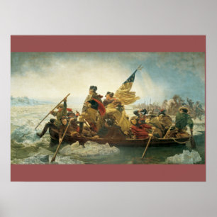 POSTER WASHINGTON TRAVERSE LE RETARD
