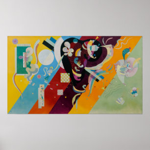 Poster Wassily Kandinsky Composition 9 Peinture Abstraite