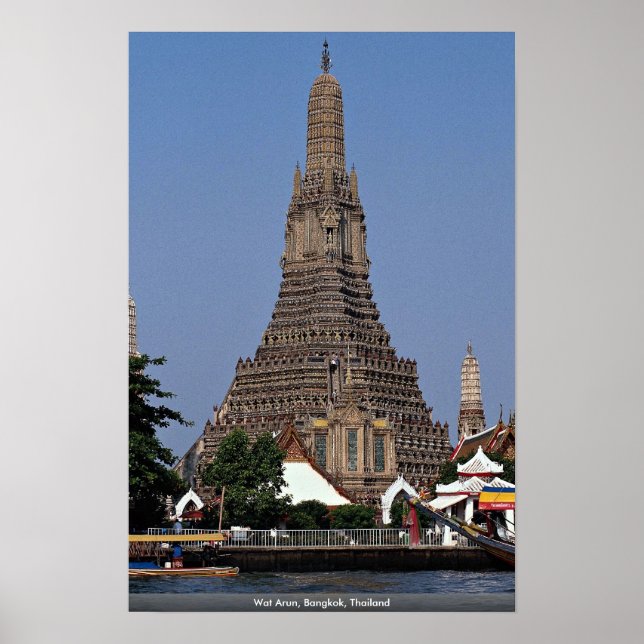 Poster Wat Arun, Bangkok, Thaïlande (Devant)