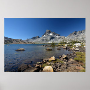 Poster Water   Banner Peak Thousand Island Lake