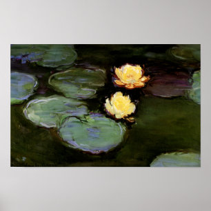 Poster Water-Lilies : 1897-98 par Monet