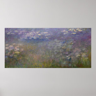 Poster Water Lilies by Claude Monet