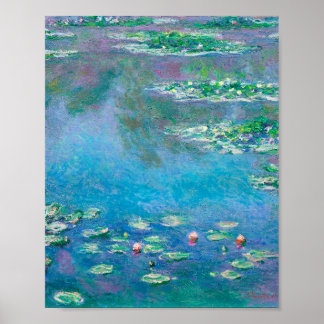 Poster Water Lilies by Claude Monet