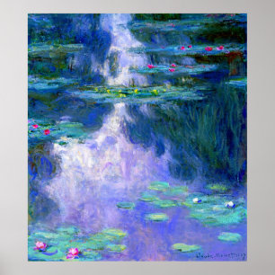 Poster Water Lilies by Claude Monet