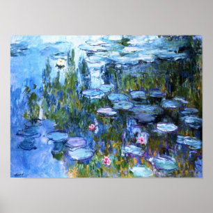 Poster Water Lilies by Claude Monet