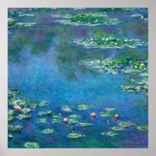 Poster Water Lilies by Claude Monet