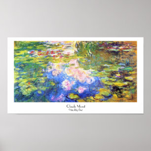 Poster Water Lily Pond Claude Monet