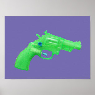 Poster Water pistol toy Pistolet à eau Jouet photo