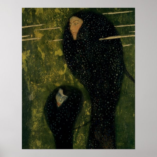Poster Water Sprites, 1899 (huile sur toile) (Devant)