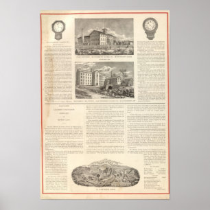 Poster Waterbury Clock Company