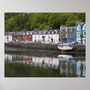 Poster Waterfront, Tobermory, Île de Mull, Écosse, 2