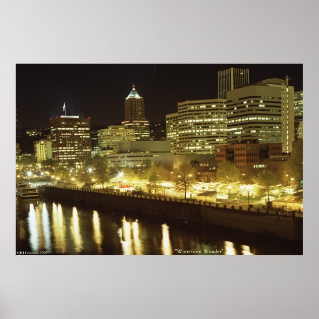 Poster "Waterfront Wonder" (Devant)