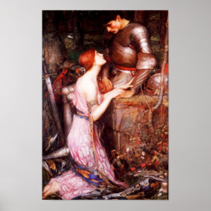 Poster Waterhouse Lamia et l'affiche du soldat
