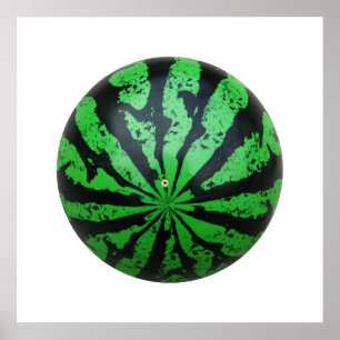 Poster Watermelon Football / Soccer Ball