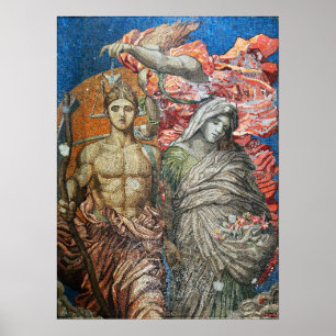 Poster Watts - St Giles Dans Les Champs Temps Décès