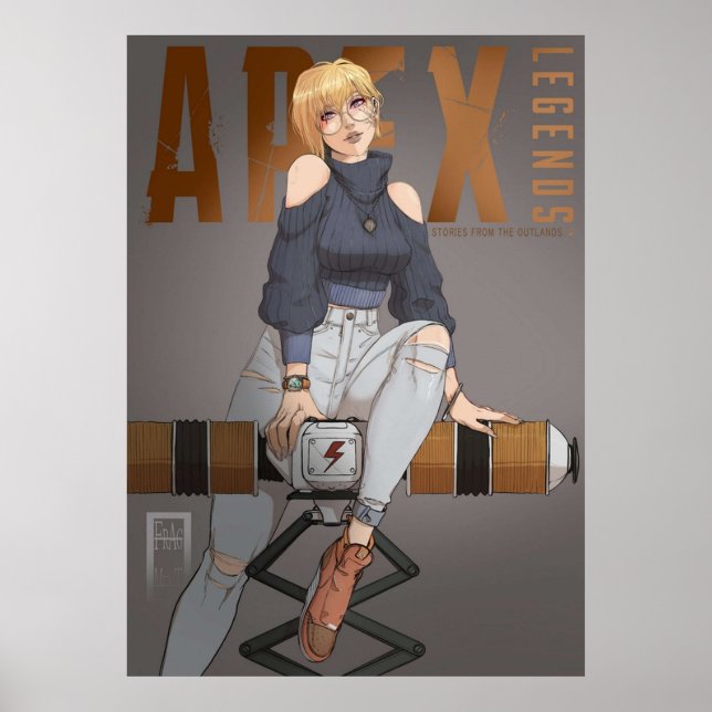 Poster wattson apex legends (Devant)