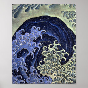 Poster Wave Japanese