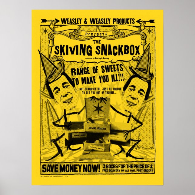 Poster Weasley et Weasley Products (Devant)