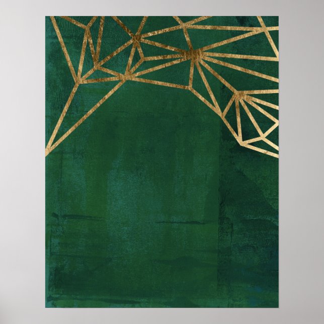 Poster Web Gold et Green Jungle (Devant)