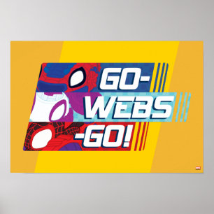 Poster Web Squad Racers Go-Webs-Go!