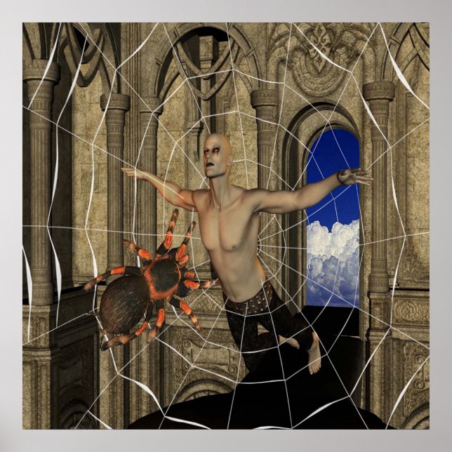 Poster Web Vampire Spiders (Devant)