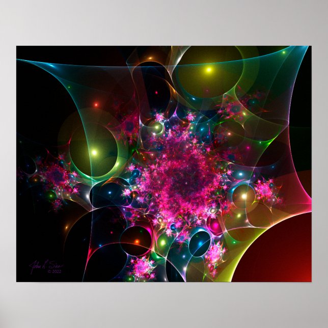 Poster Webb04 20x16 Fractal (Devant)