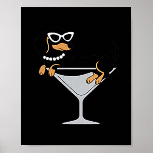 Poster Weenies And Martinis Drôle De Tini De Weenie Tecke