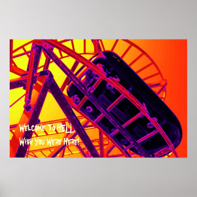 Poster - Welcome To Hell. (Front)