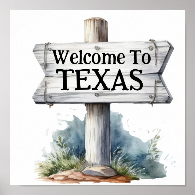 Poster Welcome to Texas  (Devant)