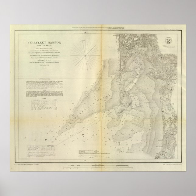 Poster Wellfleet Harbour, Masse (Devant)