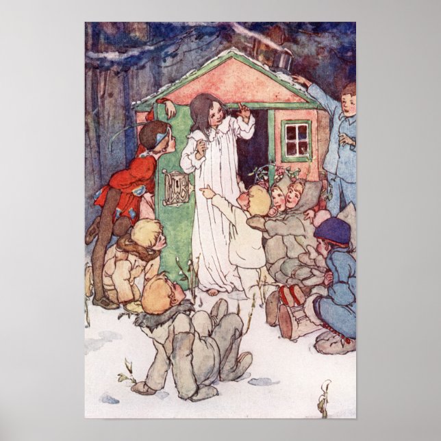 Poster Wendy House et Lost Boys par Alice B. Woodward (Devant)
