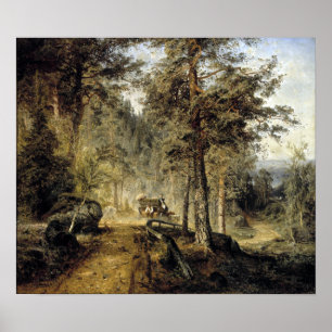 Poster Werner Holmberg Road à Häme (journée d'été ch