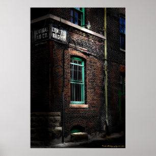 Poster West Bottoms Kansas City Suburban Photo Art
