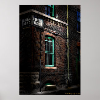 Poster West Bottoms Kansas City Suburban Photo Art