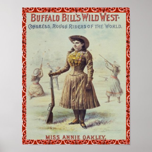 Poster Western Annie Oakley (Devant)