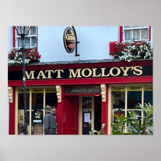 Poster Westport Comté Mayo Irlande Europe