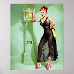 Poster What Time Is It? Pin Up