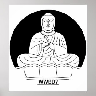 Poster What Would Buddha Do?