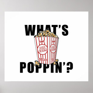 Poster What's poppin' - PopCorn