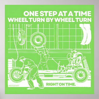 Poster Wheel turn by Wheel turn
