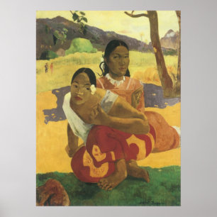 Poster When Will You Marry? by Paul Gauguin, Vintage Art