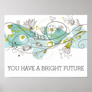 Poster Whimsical Bright Future