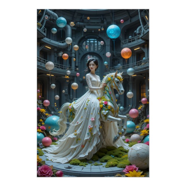 Poster Whimsical Papercraft Dream (Devant)