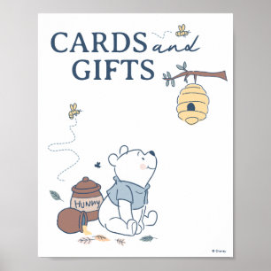 Poster Whimsical Winnie Les cartes et cadeaux d'oursons