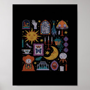 Poster Whimsigoth Classic - Romance gothique Autumn Aesth